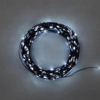 Гирлянда "Роса" 20м 200LED бел. IP20 230В с контроллером провод зел. Neon-Night 303-265