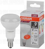 Лампа светодиодная LED Value LV R50 60 7SW/830 7Вт рефлектор матовая E14 230В 10х1 RU OSRAM 4058075581661