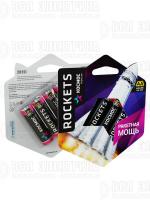 Элемент питания алкалиновый AA/LR6 Kosmos premium ROCKETS (блист.4шт) КОСМОС KOSLR6ROCKETS4BL