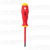 Отвертка Professional PZ-FL1х80мм VDE 1000В EKF pz-fl-1-80-pro-in