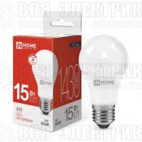 Лампа светодиодная LED-A60-VC 15Вт грушевидная 4000К нейтр. бел. E27 1430лм 230В IN HOME 4690612020273
