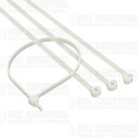 Хомут кабельный 4.8х370 P6.6 с двойным замком бел. (уп.100шт) DKC 21219SR