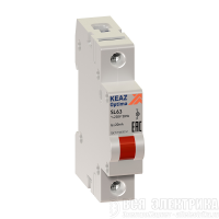Лампа сигнальная OptiDin SL63 B 24AC/DC УХЛ3 КЭАЗ 138621