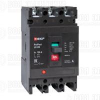 Выключатель автоматический 3п 125А 18кА LS150 ProPact EKF mccb-125-18-3-125-ls