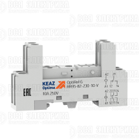 Розетка для реле OptiRel G RR95-82-230-10-V КЭАЗ 281176