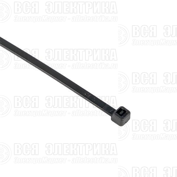 Хомут кабельный 3.6х180 нейл. черн. (уп.100шт) EKF plc-cb-3.6x180