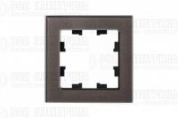 Рамка 1-м AtlasDesign Nature стекло мокко SE ATN320601