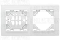 Рамка 2-м Минск горизонтальная бел. Basic EKF ERM-G-302-10
