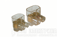 Клемма 2х(2.5-6мм) 2 пол. винт. п/п DKC B42