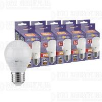 Лампа светодиодная PLED-SP 7Вт G45 3000К тепл. бел. E27 230В 50Гц (уп.10шт) JazzWay 1028389