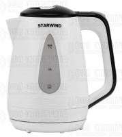 Чайник электрический SKP3213 1.7л 2200Вт бел./черн. (корпус пластик) STARWIND 1416522