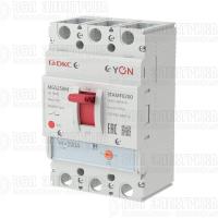 Выключатель автоматический MGS250 3P 160-200A 25kA YON MGS250M-3TAMF0200