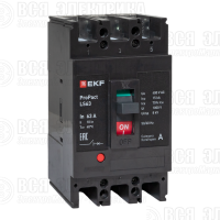 Выключатель автоматический 3п 63А 15кА LS63 ProPact EKF mccb-63-15-3-63-ls