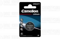 Элемент питания литиевый CR2477 BL-1 (блист.1шт) Camelion 8660