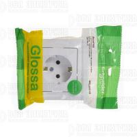 Розетка 1-м СП Glossa 16А IP20 с заземл. в сборе бел. SE GSL000142