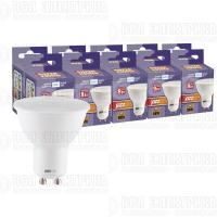 Лампа светодиодная PLED-SP 9Вт PAR16 4000К нейтр. бел. GU10 230В 50Гц (уп.10шт) JazzWay 5019430