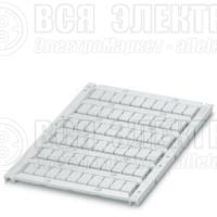 Маркировка для клеммных модулей UCT-TM 6 (1шт = 1пластина) Phoenix Contact 0828736