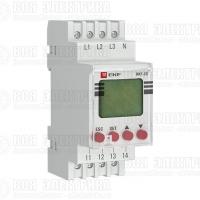 Реле контроля фаз с LCD дисплеем RKF-2S (с нейтралью) EKF rkf-2s
