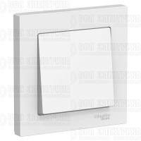 Выключатель 1-кл. СП AtlasDesign 10А IP20 (сх. 1) 10AX в сборе бел. SE ATN000112