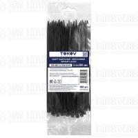 Хомут кабельный нейлоновый черн. 3.6х300 (уп.100шт) TOKOV ELECTRIC TKE-HNS-3.6-300-B/100