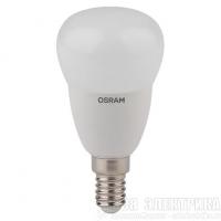 Лампа светодиодная LED STAR CLASSIC P 40 5W/827 5Вт шар 2700К тепл. бел. E14 470лм 220-240В матов. пласт. OSRAM 4052899971615