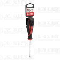 Отвертка SL3.5х75мм Master Basic EKF sl-3.5-75-mas