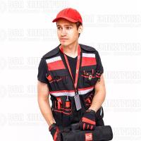 Жилет монтажника КМ-TOOLVESTBAG-23 универс. регулир. КМ LO43175