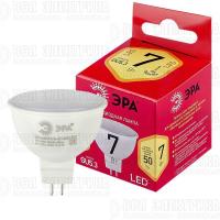 Лампа светодиодная RED LINE LED MR16-7W-827-GU5.3 R 7Вт MR16 софит 2700К тепл. бел. GU5.3 Эра Б0050231