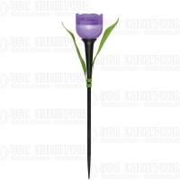 Светильник садовый USL-C-453/PT305 "Лиловый тюльпан" PURPLE TULIP IP44 солнечная батарея Uniel UL-00004278