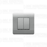 Переключатель 2-кл. NEW3-E 10А серебр. CHINT 431391