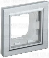 Рамка 1-м IP44 BRITE РУ-1-БрА-44 алюм. IEK BR-M12-44-K47