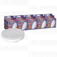 Лампа светодиодная PLED-GX53 10Вт 3000К тепл. бел. GX53 800лм 230В 50Гц (эквивалент ЛОН 75Вт) (уп.10шт) JazzWay 1029324
