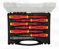 Набор отверток диэлектрических Ergonic E-Slim в кейсе (уп.7шт) Felo 41380736