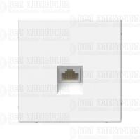 Розетка компьютерная ArtGallery RJ45 кат.5E механизм бел. SE GAL000183