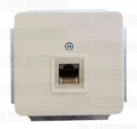 Розетка компьютерная 1-м Extra RJ45 механизм беж. GUSI С1К1-003