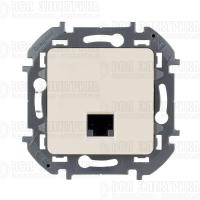 Розетка компьютерная Inspiria RJ45 кат.5E UTP сл. кость Leg 673826