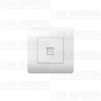 Розетка телефонная 1-м NEW3-E RJ11 бел. CHINT 431539