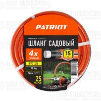 Шланг садовый поливочный PVC-1225 4 слоя 1/2дюйм 25м PATRIOT 777001100