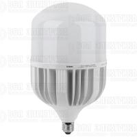 Лампа светодиодная высокомощная LED HW 100Вт T матовая 6500К холод. бел. E27 10000лм 140-265В с адаптером E40 угол пучка 200град. PF>/=09 (замена 1000Вт) OSRAM 4058075577015