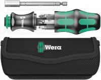 Набор бит с отверткой-битодержателем Kraftform Kompakt 28 6 предметов Wera WE-134491