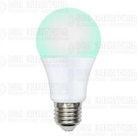 Лампа светодиодная LED-A60-9W/SCBG/E27/FR/DIM IP65 PLO65WH для бройлеров диммир. Uniel UL-00003190