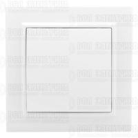 Выключатель 1-кл. СП Минск 10А IP20 бел. Basic EKF ERV10-021-10