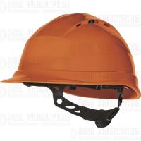 Каска защитная QUARTZ UP IV с вентил. с храповым механизмом оранж. Delta Plus QUARUP4OR