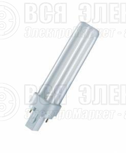 Лампа люминесцентная компакт. DULUX D 13W/827 G24d-1 OSRAM 4050300008127