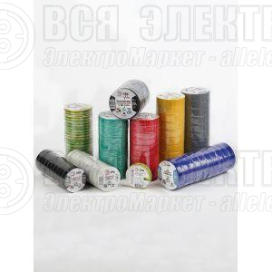 Изолента ПВХ 15ммх20м желт./зел. ЭРА C0036548