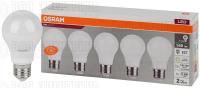 Лампа светодиодная LED Value LVCLA60 7SW/830 7Вт грушевидная матовая E27 230В 2х5 RU (уп.5шт) OSRAM 4058075577626
