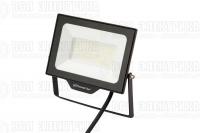Прожектор светодиодный СДО FL 10 C 50W VW 865 BK CL 192х148х28мм 50Вт 6500К IP65 уличный черн. Русский Свет 15081023055