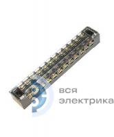 Блок зажимов ТВ 1512 15А 12 клеммных пар IP30 Электротехник ET018984