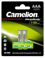 Аккумулятор Always Ready AAA-1100mAh Ni-Mh BL-2 NH-AAA1100BP2 1.2В Camelion 15037