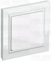 Выключатель 1-кл. СП BRITE ВСР10-1-0-БрБ 10А в сборе бел. IEK BR-V10-0-10-K01-F